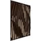 Ekena Millwork 19 5/8in. W x 19 5/8in. H Billow EnduraWall Decorative 3D Wall Panel Covers 2.67 Sq. Ft. WP20X20BWAMB - alternate 5